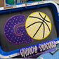 Go Basketball Satin Stitch Applique Machine Embroidery Design