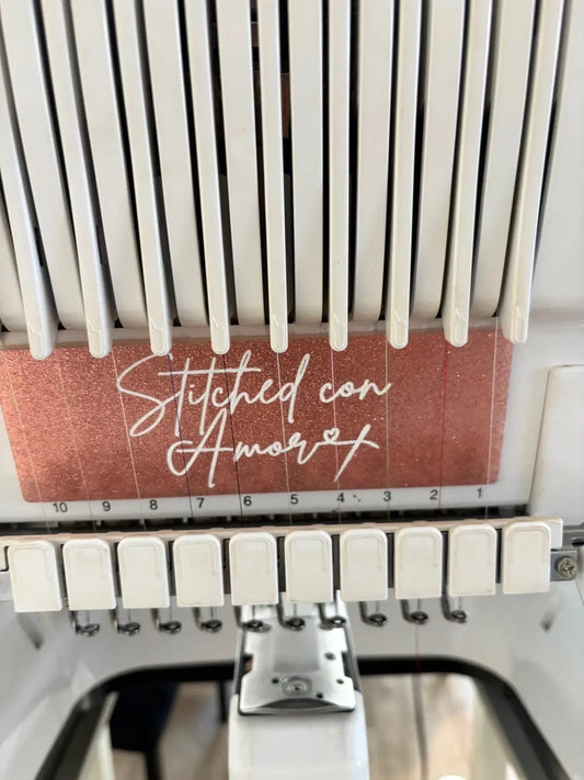 Custom Plate for BabyLock 10 Needle Embroidery Machines