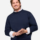 Unisex Mock Neck Fleece Sweatshirt