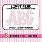 Light Pink Ruffles, Pearls, Seersucker Alpha PNG -Seersucker Alpha
