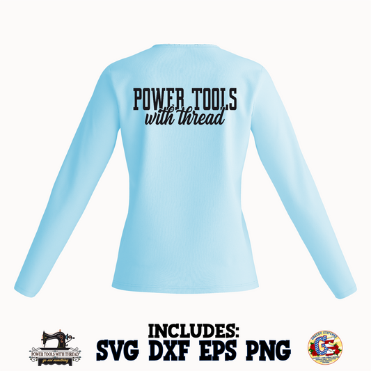 Power Tools With Thread SVG DXF EPS PNG