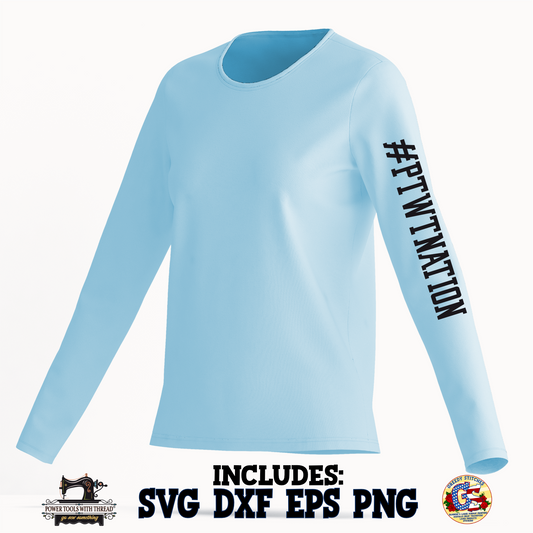 #PTWTNATION SVG DXF EPS PNG