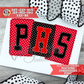 Smells Like Team Spirit Bean Stitch Embroidery Applique Font