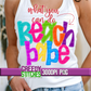 Solid Summer Color Alpha PNG Set