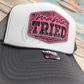 Mama Tried Otto Trucker Hat with Laser Engraved Leatherette Patch