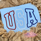 Puff USA Inflated Machine Embroidery Design