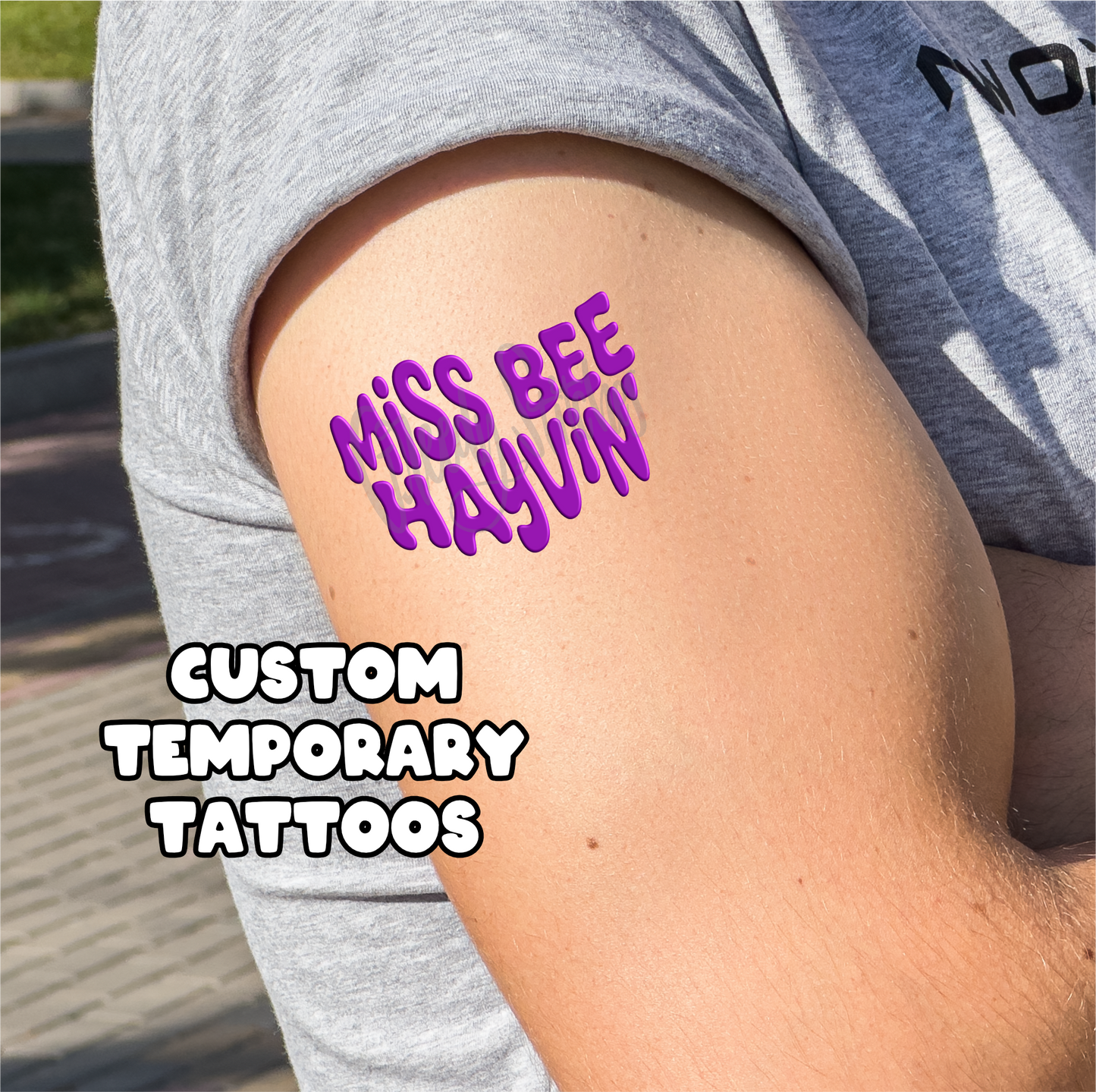 Custom Temporary Tattoos