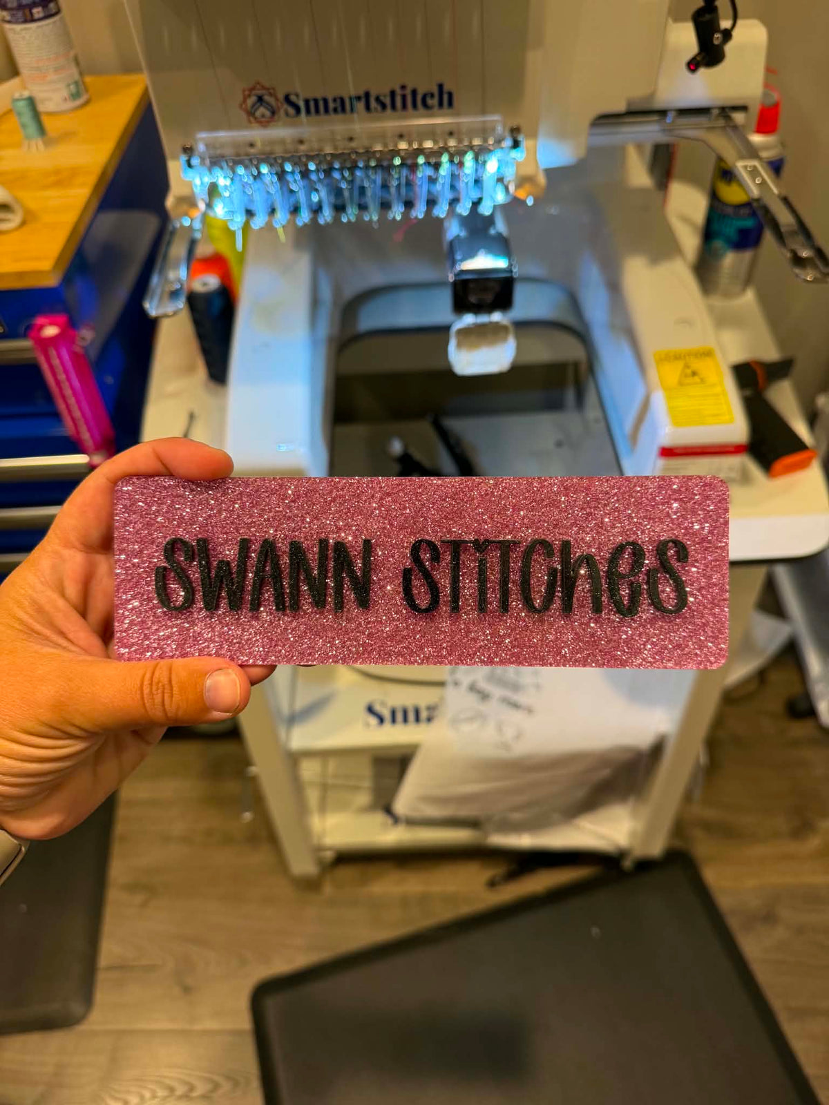 Custom Plate for SmartStitch 12 Needle Embroidery Machines