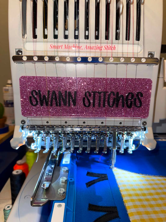 Custom Plate for SmartStitch 12 Needle Embroidery Machines