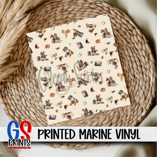 Barrel Racer Marine Vinyl
