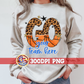 Preppy Go Basketball Leopard Stars PNG for Sublimation