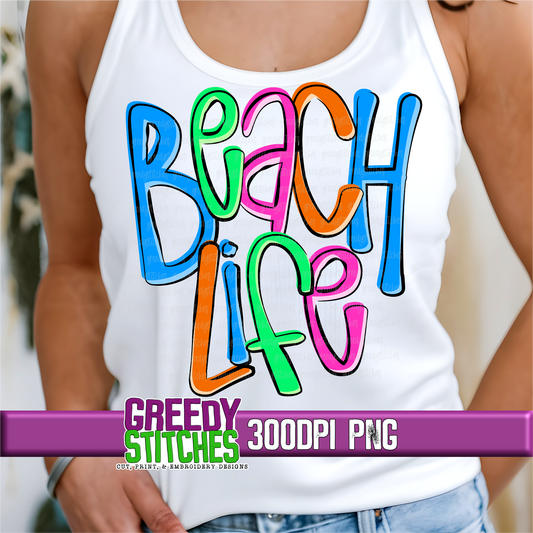 Beach Life PNG