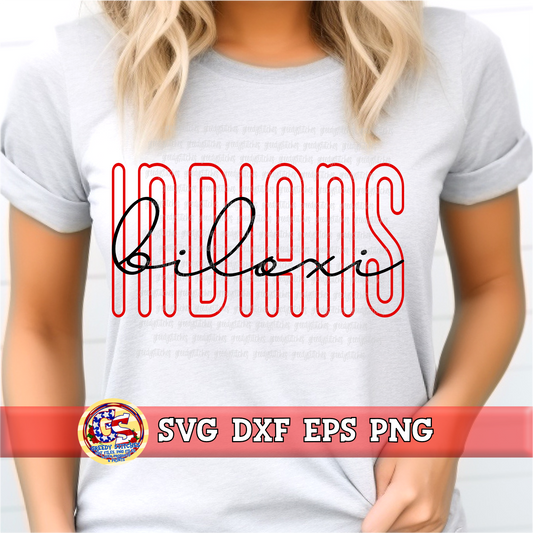 Biloxi Indians SVG DXF EPS PNG