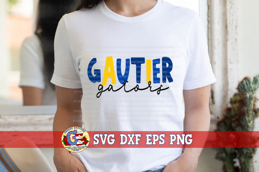 Gautier Gators SVG DXF EPS PNG