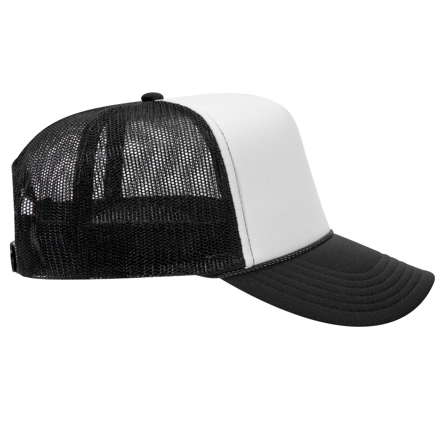 Otto® CAP 5 Panel High Crown Mesh Back Trucker Hat