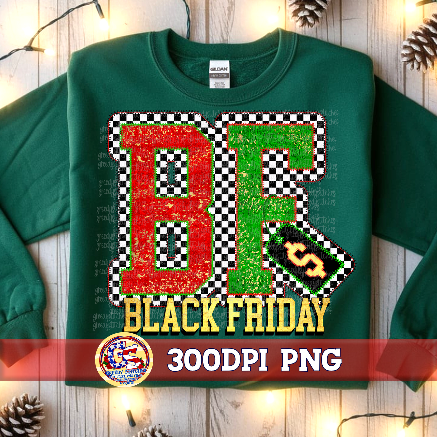 Black Friday Splatter Checker PNG - Black Friday