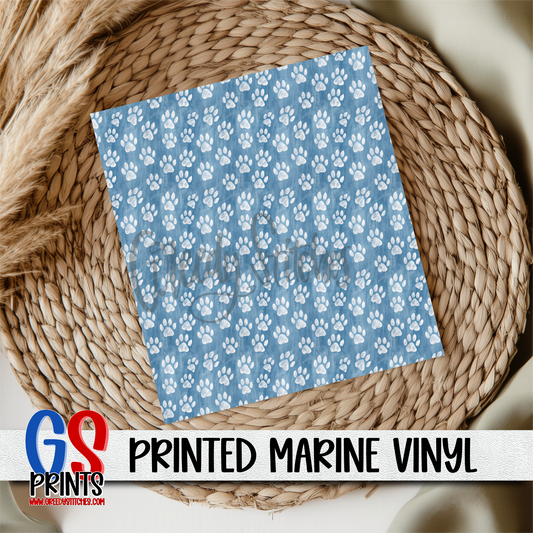 Blue Dog Paws Marine Vinyl