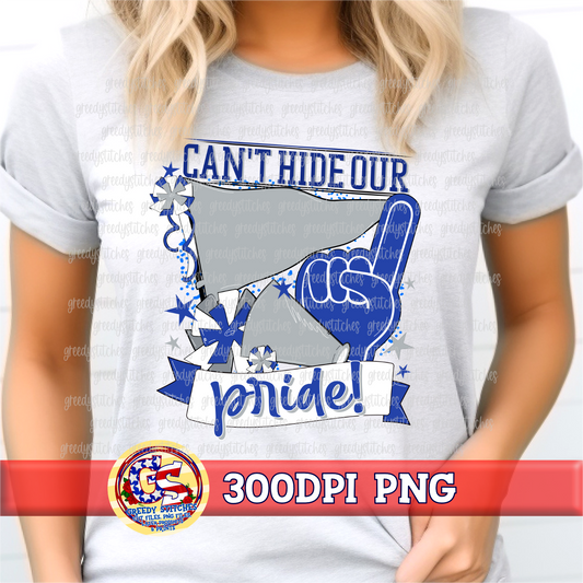 Can't Hide Our Pride Royal Silver PNG