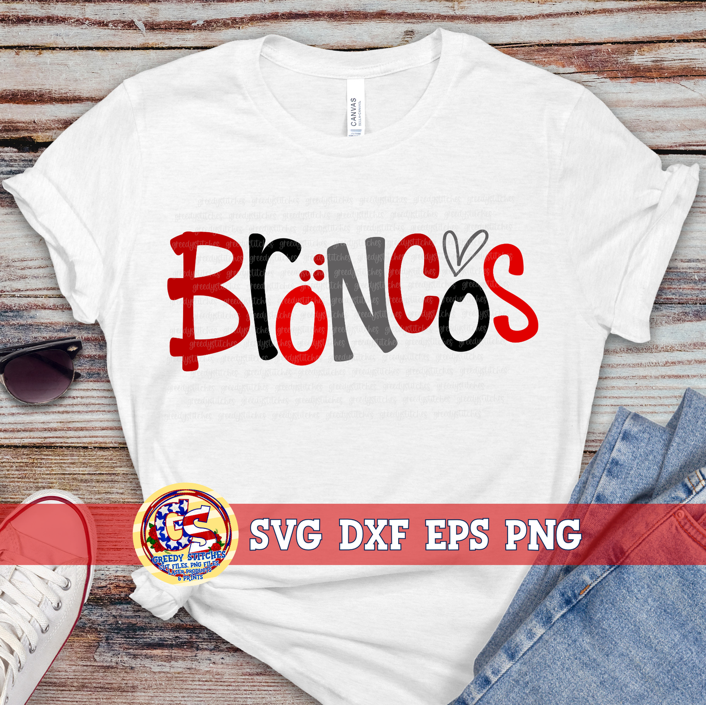 Broncos SVG DXF EPS PNG