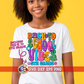 Groovy Back to School Vibes SVG DXF EPS PNG - Pre-K to 8th Grade Bundle