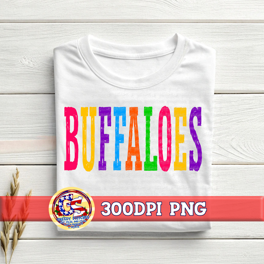 Tall Buffaloes PNG