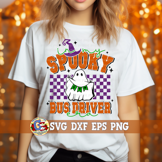 In My Spooky Bus Driver Era SVG DXF EPS PNG