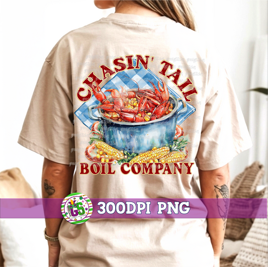 Chasin' Tails Crawish Pot PNG