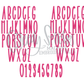 Chillax Machine Embroidery Font - 6 sizes