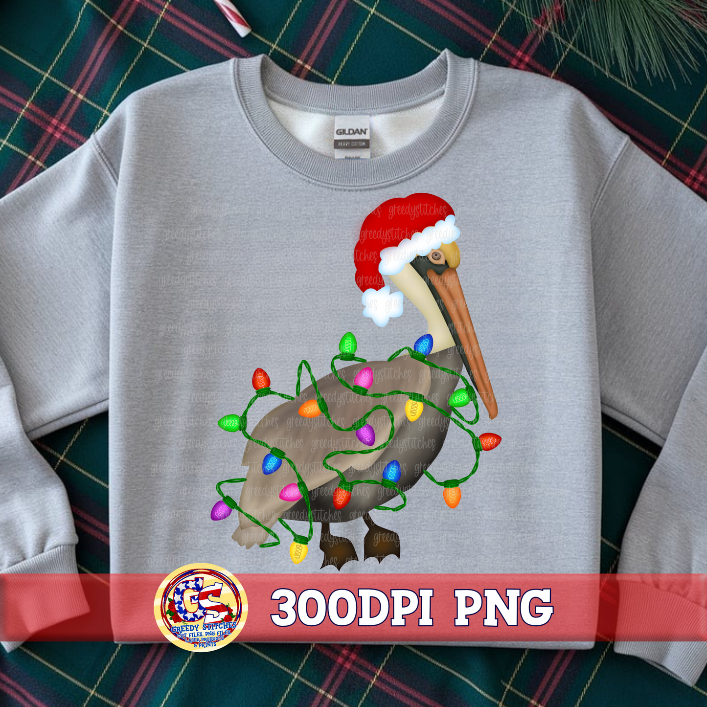 Christmas Pelican - Cajun Christmas