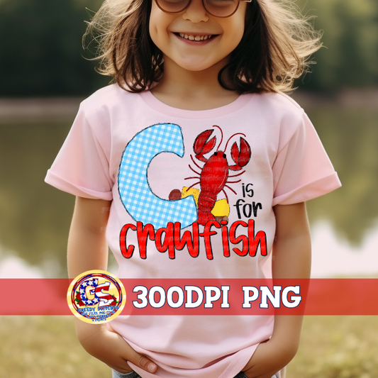 C is for Crawfish PNG