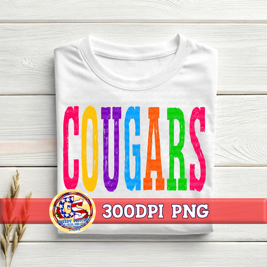 Tall Cougars PNG