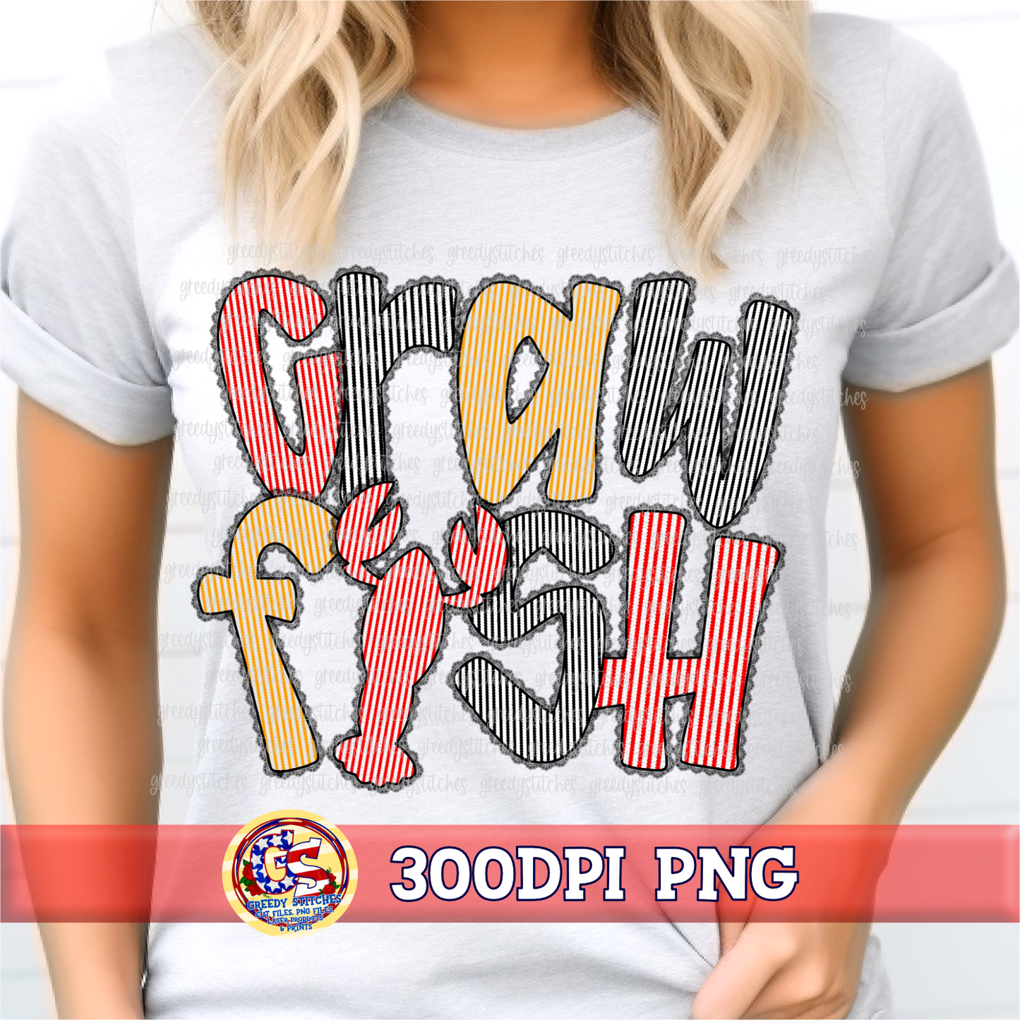 Seersucker & Lace Crawfish PNG