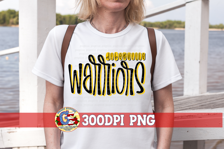 d'Iberville Warriors PNG Sublimation