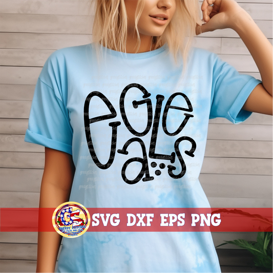 Eagles SVG DXF EPS PNG
