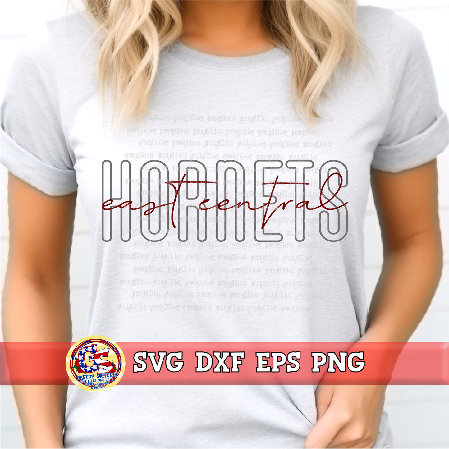 East Central Hornets SVG DXF EPS PNG