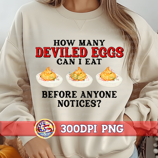How Many Deviled Eggs Can I Eat Before Anyone Notices PNG - Deviled Eggs PNG (Copy)
