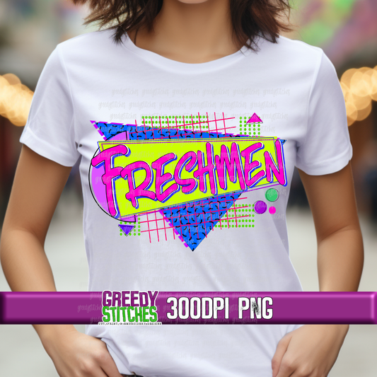 Freshman Geometric PNG