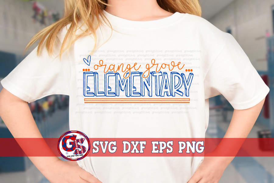 Orange Grove Elementary SVG DXF EPS PNG