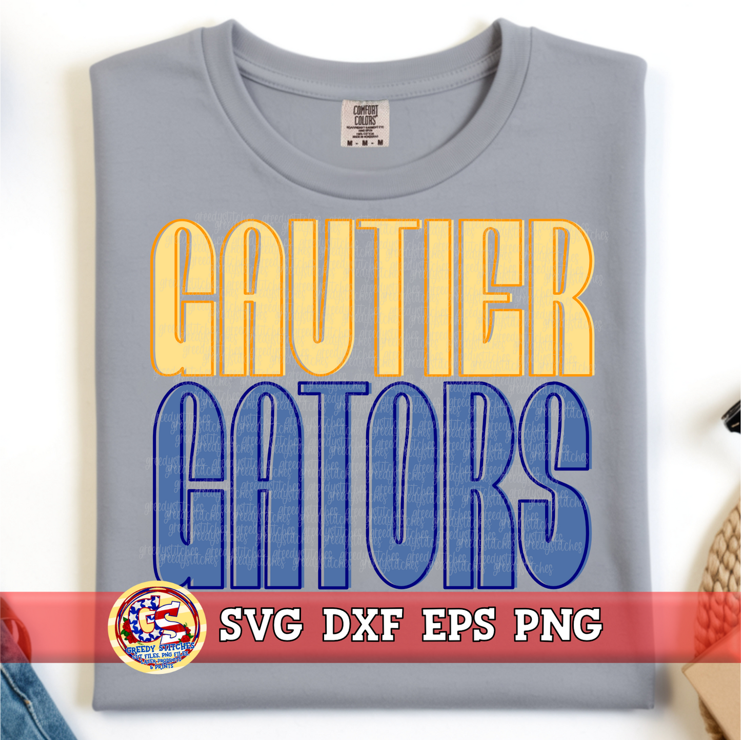 Gautier Gators SVG DXF EPS PNG