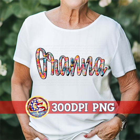 Granna Doodle Letters PNG