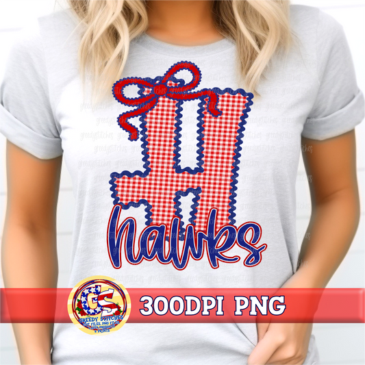 Hancock Hawks PNG - Ric Rac Gingham