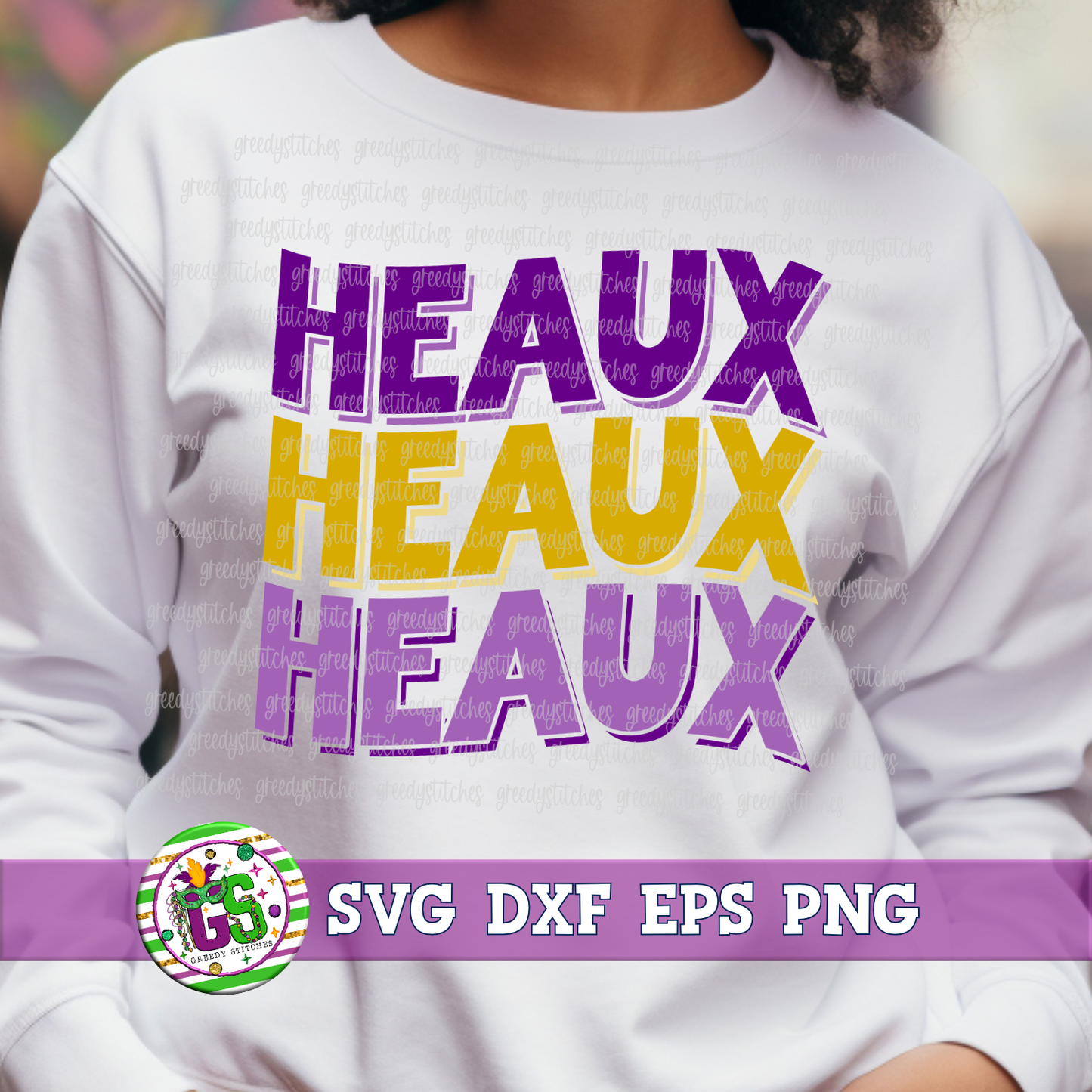 Heaux Heaux Heaux Wave SVG DXF EPS PNG