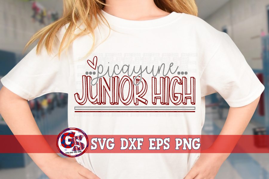 Picayune Junior High SVG DXF EPS PNG