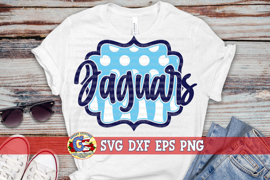 Jaguars Frame SVG DXF EPS PNG