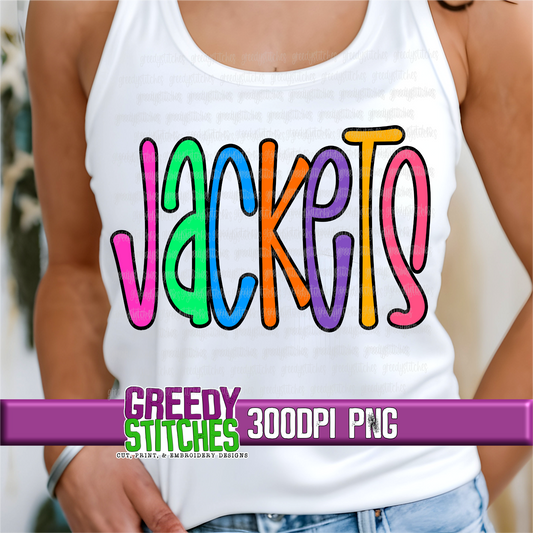 Neon Jackets PNG