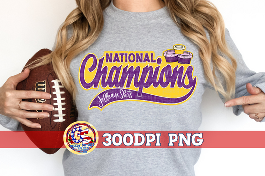 National Champions Jelleaux Shots PNG