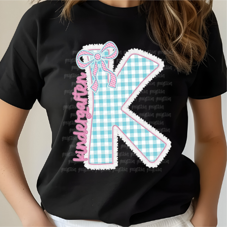 Ruffle Pearls and Gingham Back to School PNG Bundle