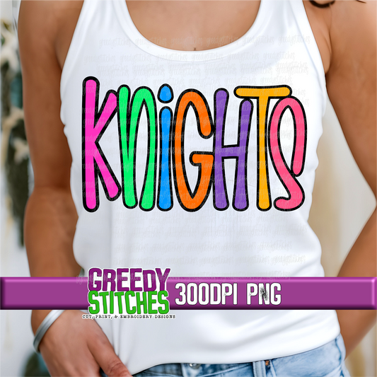Neon Knights PNG