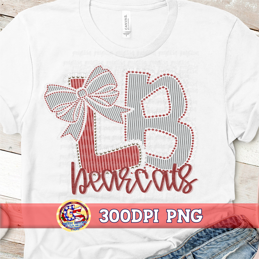 Long Beach Bearcats PNG - Seersucker Ruffles Pearls