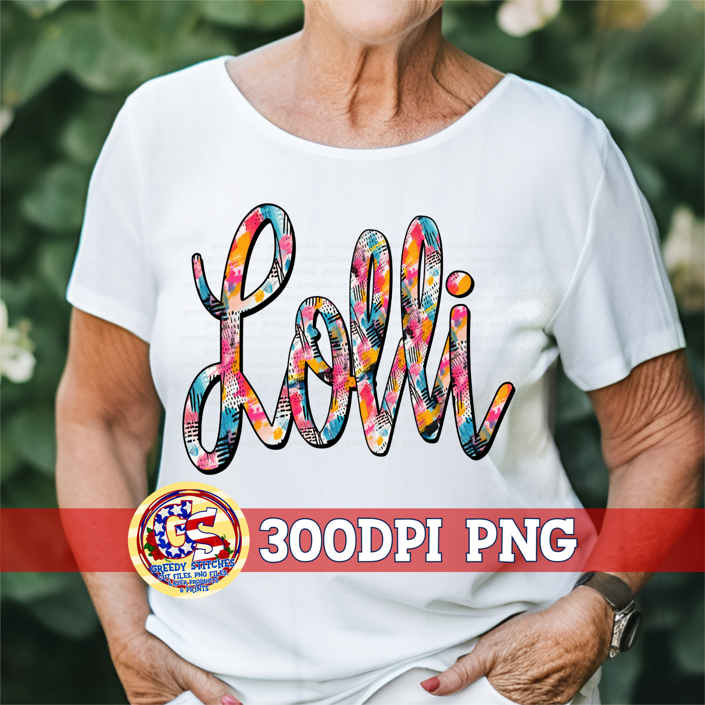 Lolli Doodle Letters PNG